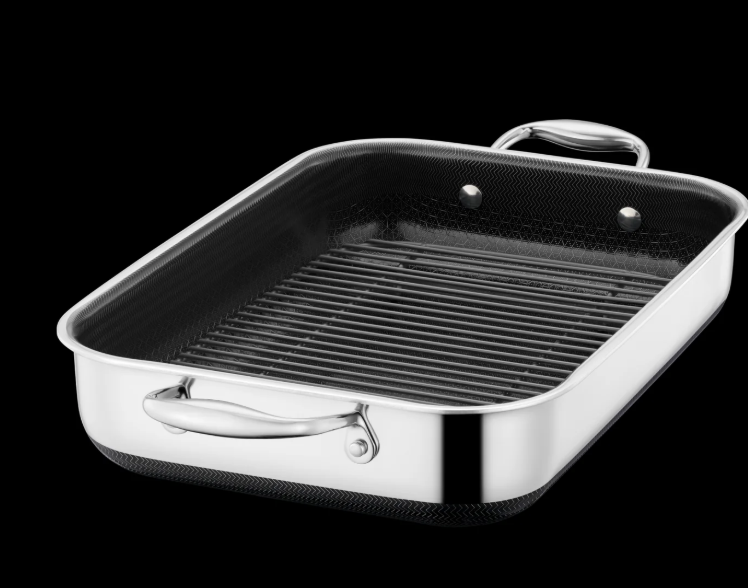 Hybrid Roasting Pan with Rack, 23 x 33 cm